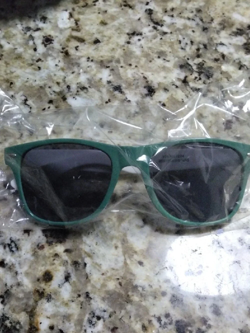 RARE CROWN ROYAL Green Framed Sunglasses with Gradient Lenses UNISEX